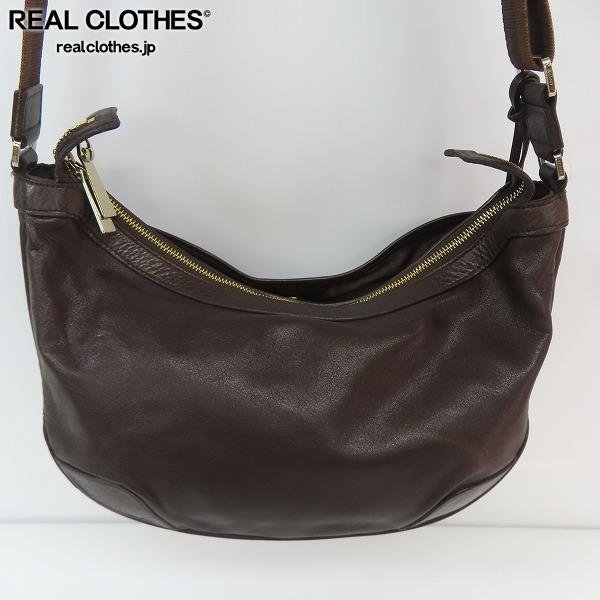 aniary/アニアリ レザー バルケッタ ショルダーバッグ /060