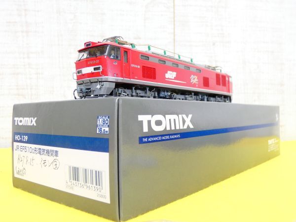 格安，品質保証 TOMIX トミックス HO-139 EF510 0形電気機関車 HOゲージ 鉄道模型 動作未確認 ジャンク＠60 5-3(機関車)｜売買されたオークション情報、yahooの商品情報をアーカイブ公開 - オークファン 機関車