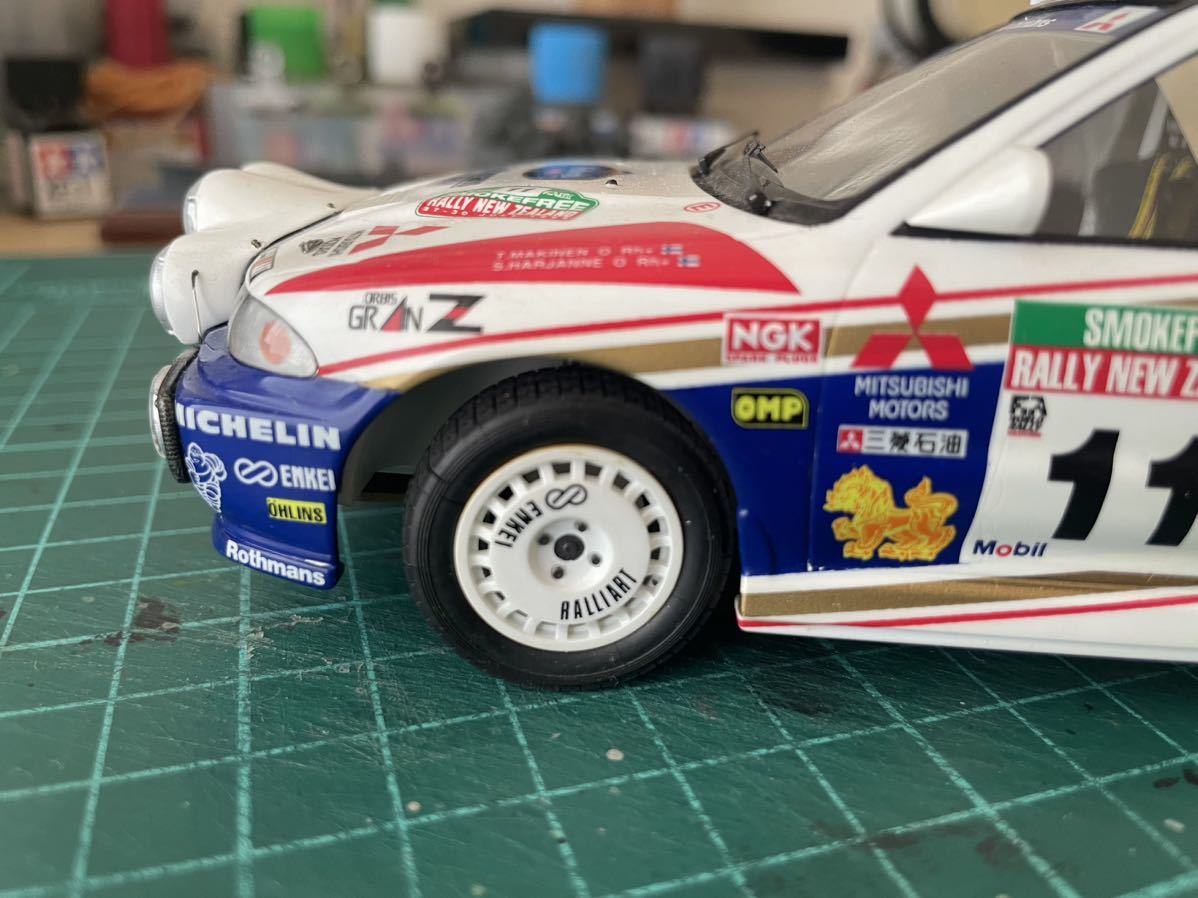 ハセガワ1/24ランサーエボリューションⅢ 1995WRCニュージーランド
