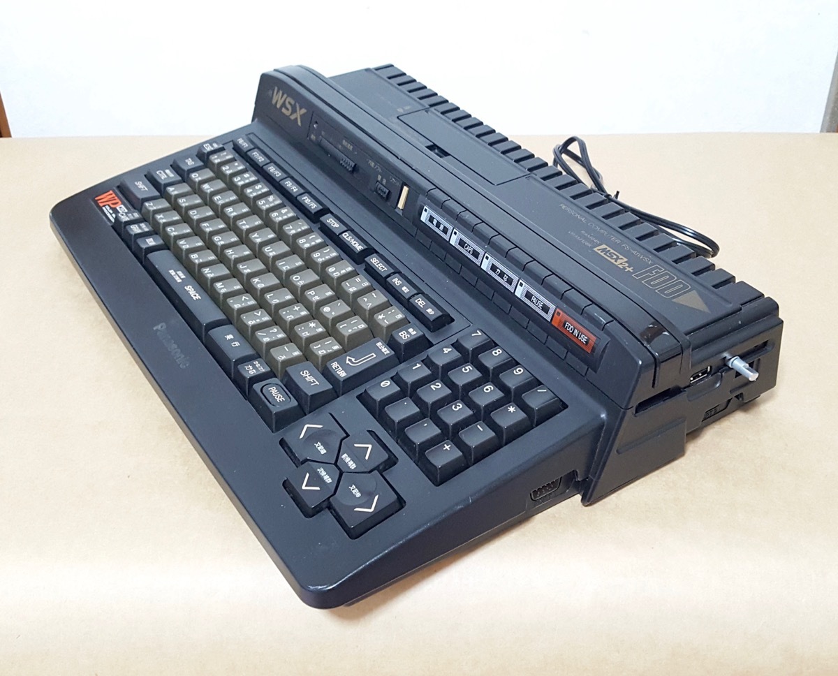 Panasonic パナソニック FS-A1 MK2 現状 Panasonic MSX2 FS-A1MK2 希少