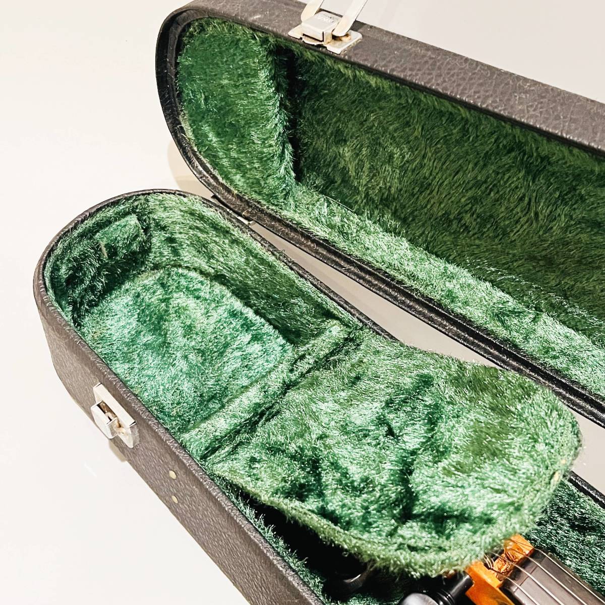 甲MJ16348　1円スタート　現状品　クリーニング済　ハードケース付　鈴木バイオリン　SUZUKI　NO.280　ANNO1980　4/4　弓欠品　弦楽器