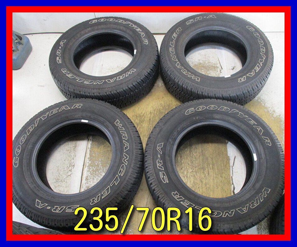 GOODYEAR WRANGLER SR-A ホワイトレター235/70/16 車 GOODYEAR WRANGLER SR-A ホワイトレター235/70/16