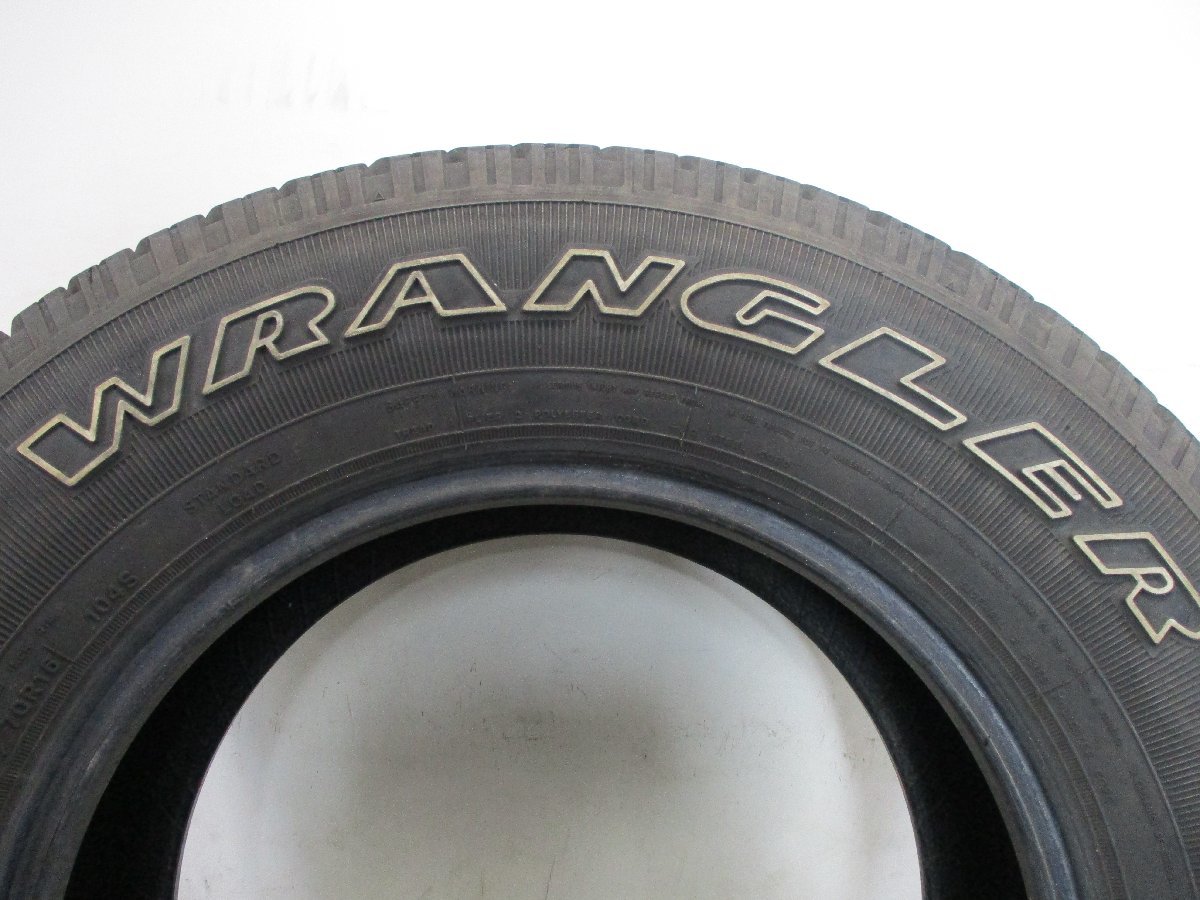 □中古タイヤ□ 235/70R16 104S GOODYEAR WRANGLER SR-A RAV4 