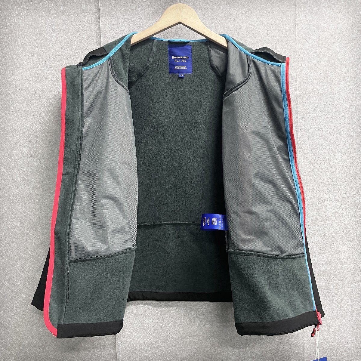 最高級・GORE-TEX/ゴアテックス・防水/防風・マウンテンパーカ 定価9万◆Emmauela・イタリア・ミラノ発◆ジャケット アウター 登山服 L/48_3