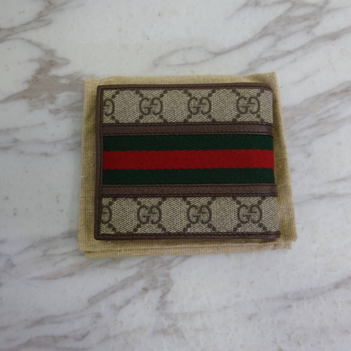 新品同様◇GUCCI | グッチ オールドグッチ シェリーライン GG柄 二
