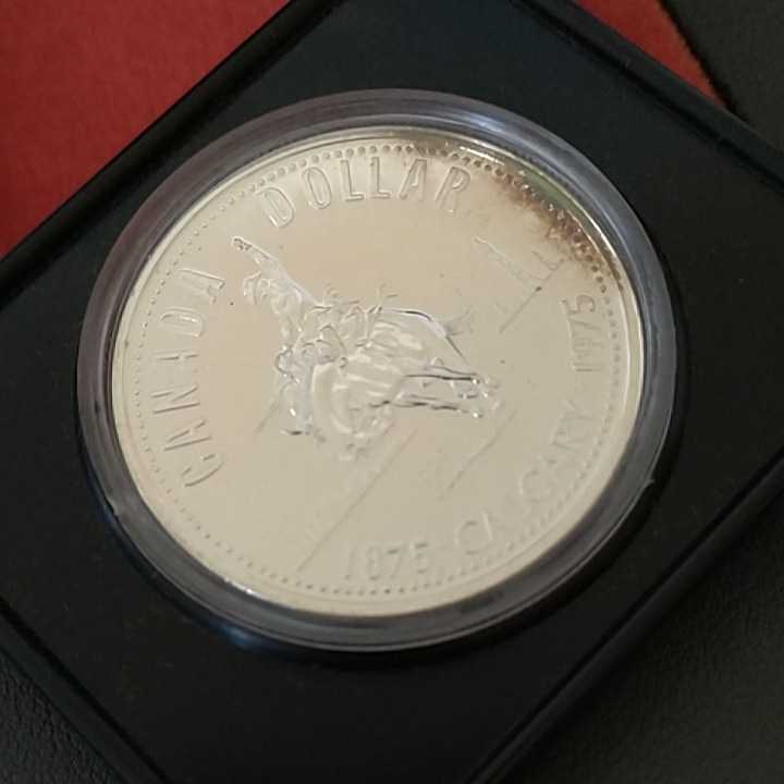 カナダ 1975年 1ドル 銀貨 カルガリー 100年記念 C-3の入札履歴 - 入札