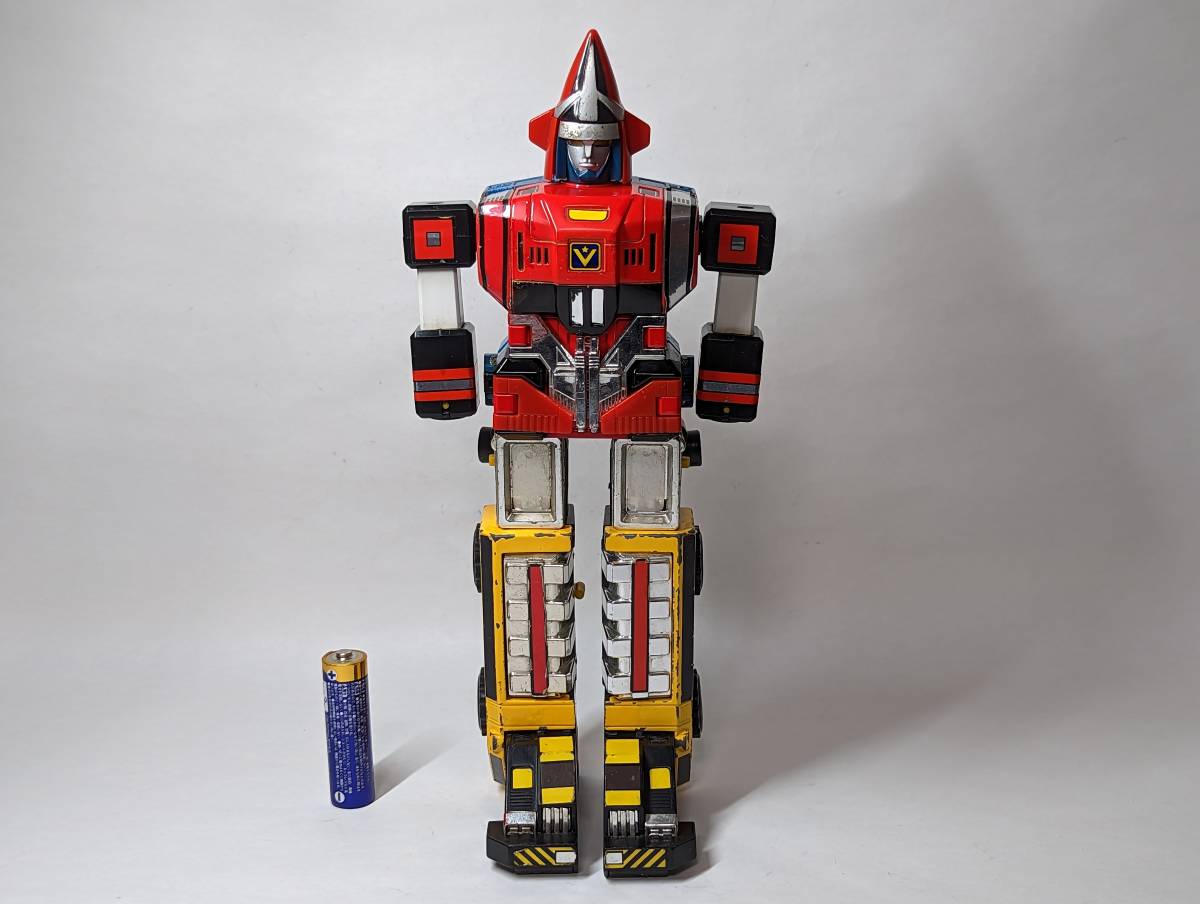 ポピー DX超合金 大戦隊ゴーグルファイブ ゴーグルロボ クロスインボックス GB-70 当時物 ジェット タンク ダンプ ジャンク 3点セット 3437