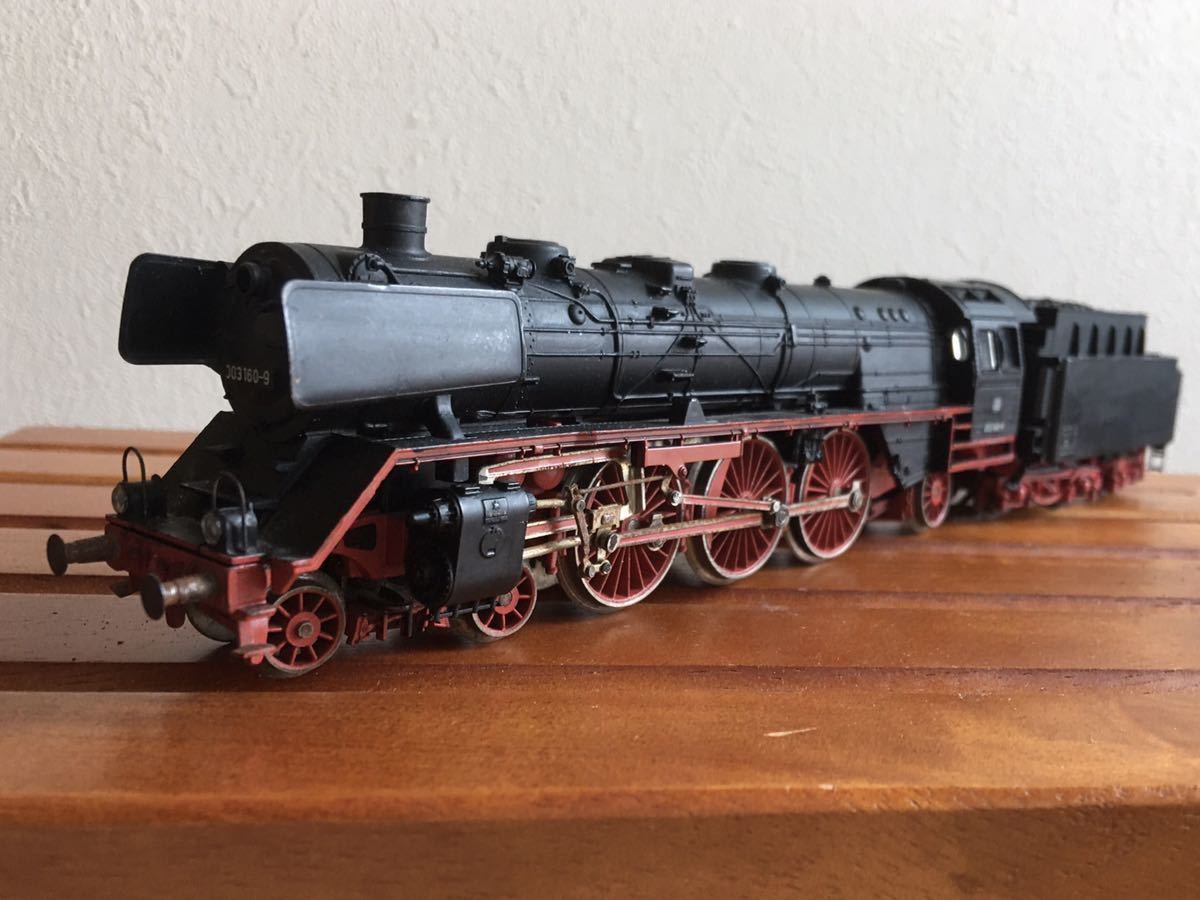 メルクリン HO スチールブルー 3097 蒸気機関車 完全稼動品 発煙装置