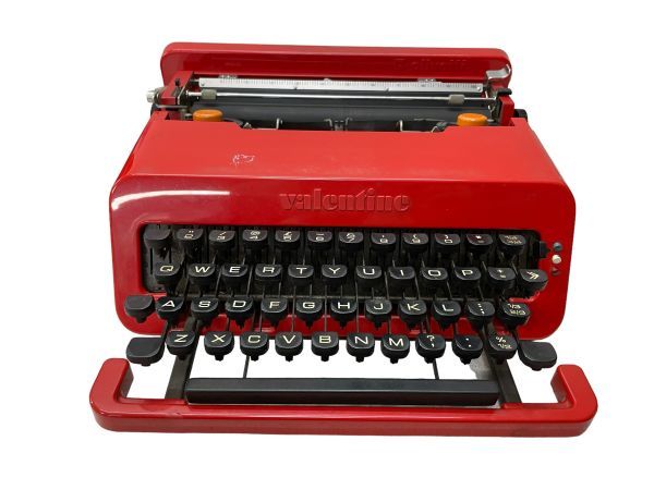 olivetti オリベッティ タイプライター バレンタイン 赤バケツ