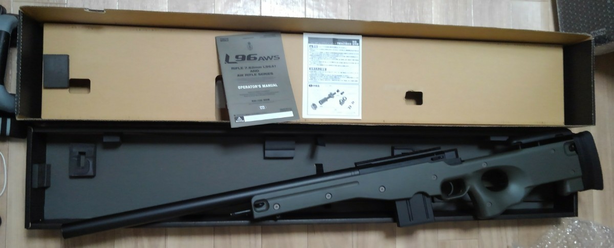 【最安値，限定SALE】 東京マルイ L96 AWS OD スコープ付き(エアガン)｜売買されたオークション情報、yahooの商品情報をアーカイブ公開 - オークファン エアガン