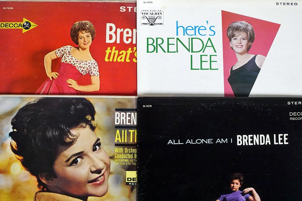 LP，輸入盤 BRENDA LEE/7枚セット