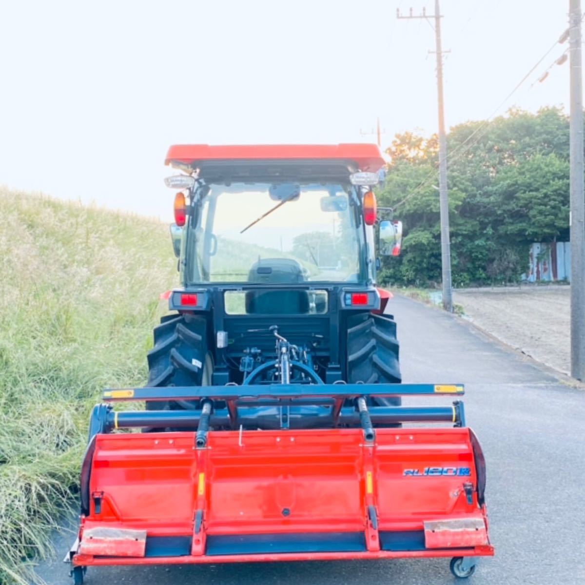 クボタトラクターKL40Zエアコンキャビン付き＊40馬力＊790＊時間＊クボタ純正ロータリー付き_3