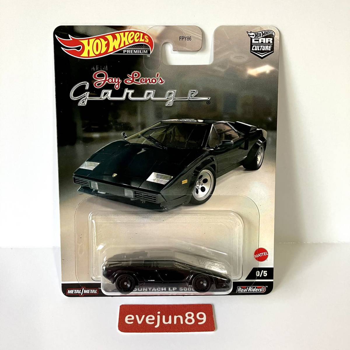 ホットウィール【CHASE】LAMBORGHINI COUNTACH LP 5000 QV
