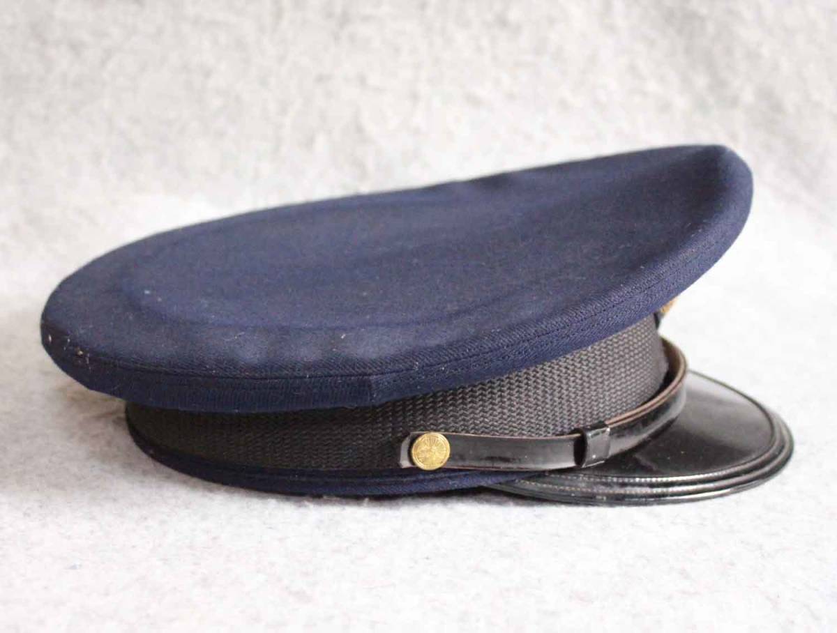 値下げしました！昭和レトロ　国有鉄道　国鉄　制服　制帽　昭和48年　3号形　美品 国鉄 制帽 3号形 昭和レトロ - メルカリ