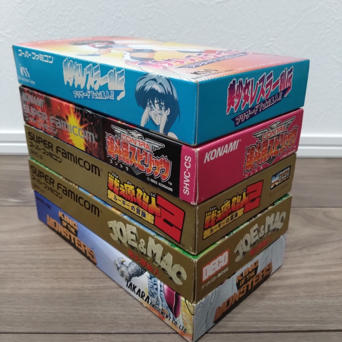 プレミア】5本 セット スーパーファミコン ソフト カセット レア 