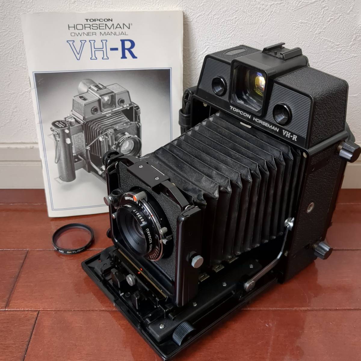 APPAREIL PHOTO GRAND format Topcon Horseman VH-R 6x9 + objectif Topcor 90 mm ... EUR 577,03 - FR