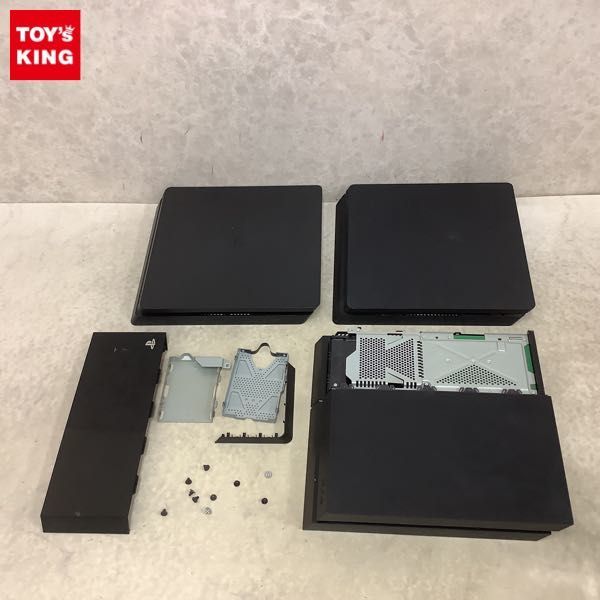 1円〜 ジャンク HDD欠品 PS4 本体 CUH-2200A、CUH-1000A ブラック 他