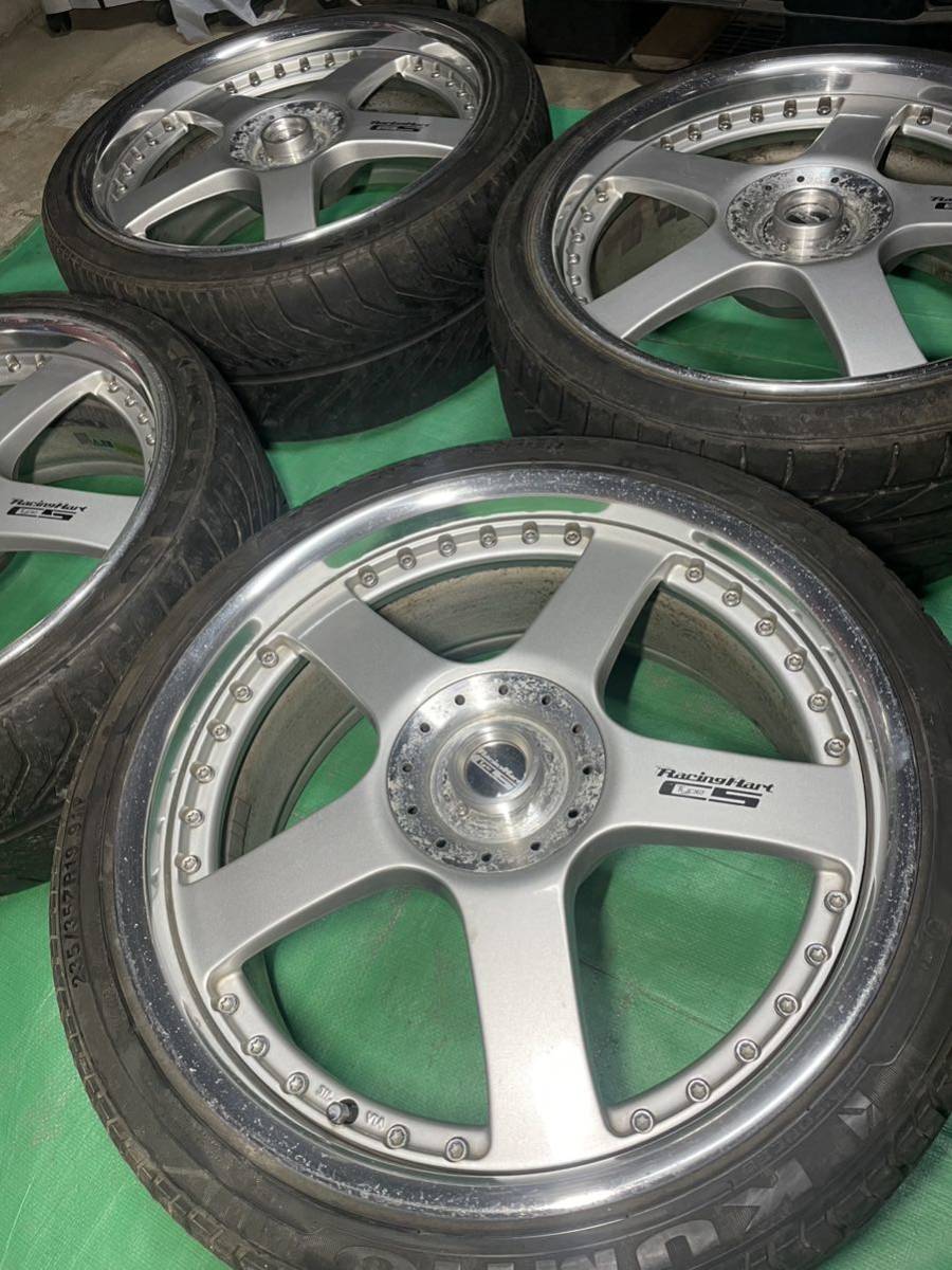 19インチAmerican Racing CS 1 やさしく 中古4本セット
