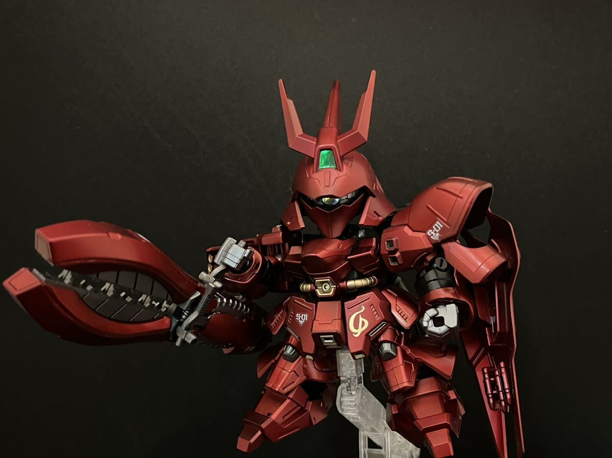 BB戦士 福岡 GUNDAM SIDE-F限定 サザビーFF 全塗装済 完成品 ガンプラ  