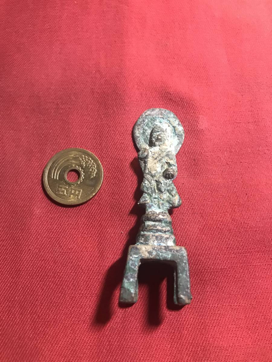 仏教工芸品 総ケヤキ材 大元帥明王立像 木彫仏像 最高級品 極上品 仏師