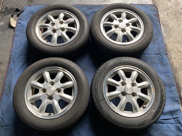L235S エッセ ムーヴ 純正 アルミホイール 13×4.5J オフセット45 155 