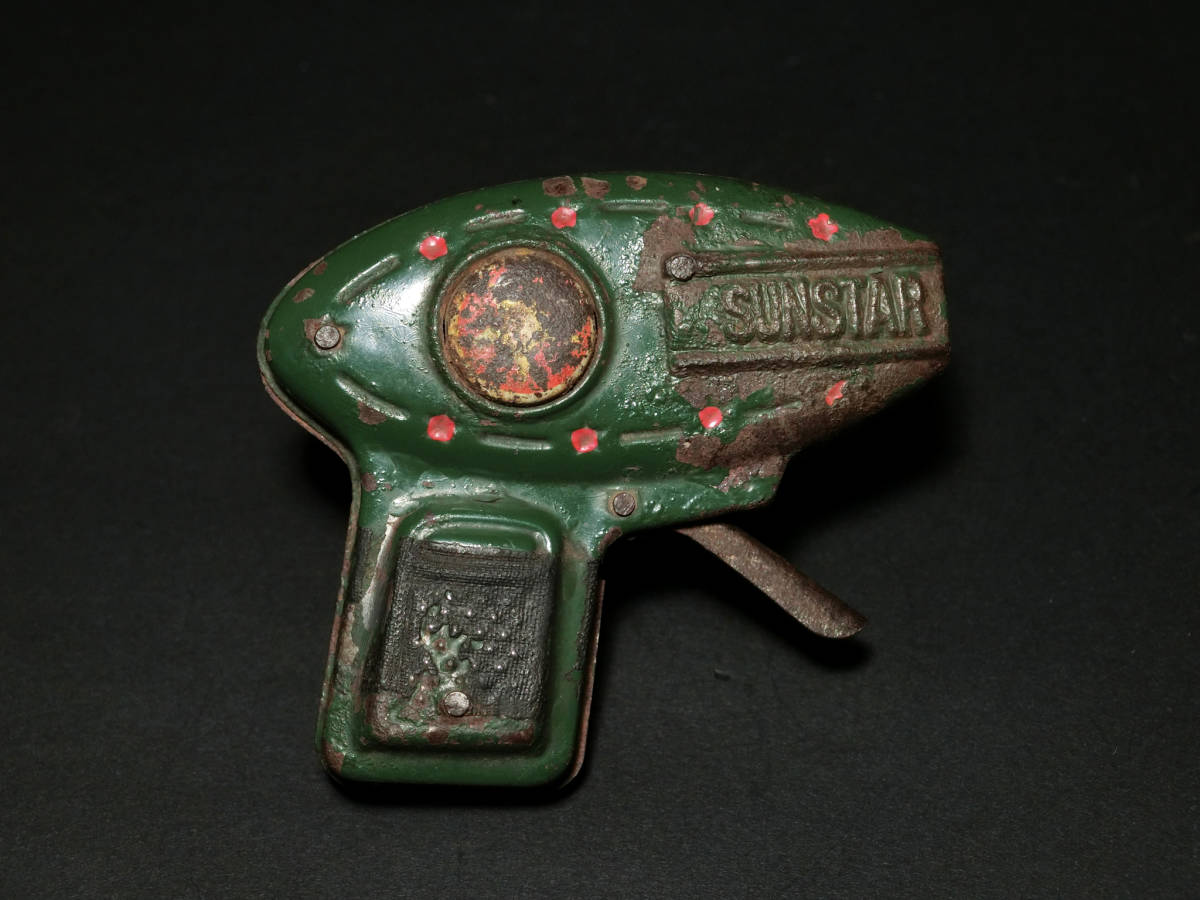 1950年代 SUNSTAR SPACE GUN(ブリキ水鉄砲) 日本製 SF/スペース銃/昭和 