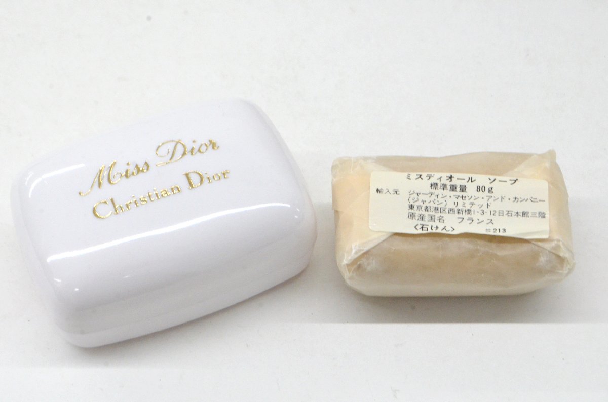 fui] 未使用 Christian Dior ディオール ソープ 石鹸 5個 + 香水