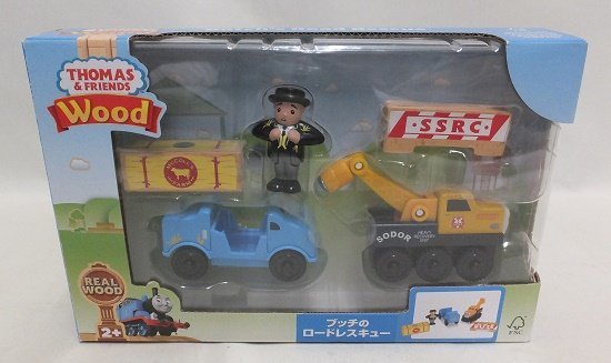 (未使用･未開封品)　きかんしゃトーマス 木製レールシリーズ ブッチのロードレスキュー FHM68 wyeba8q ☆GGH29 木製トーマス ブッチのロードレスキュー(きかんしゃトーマス
