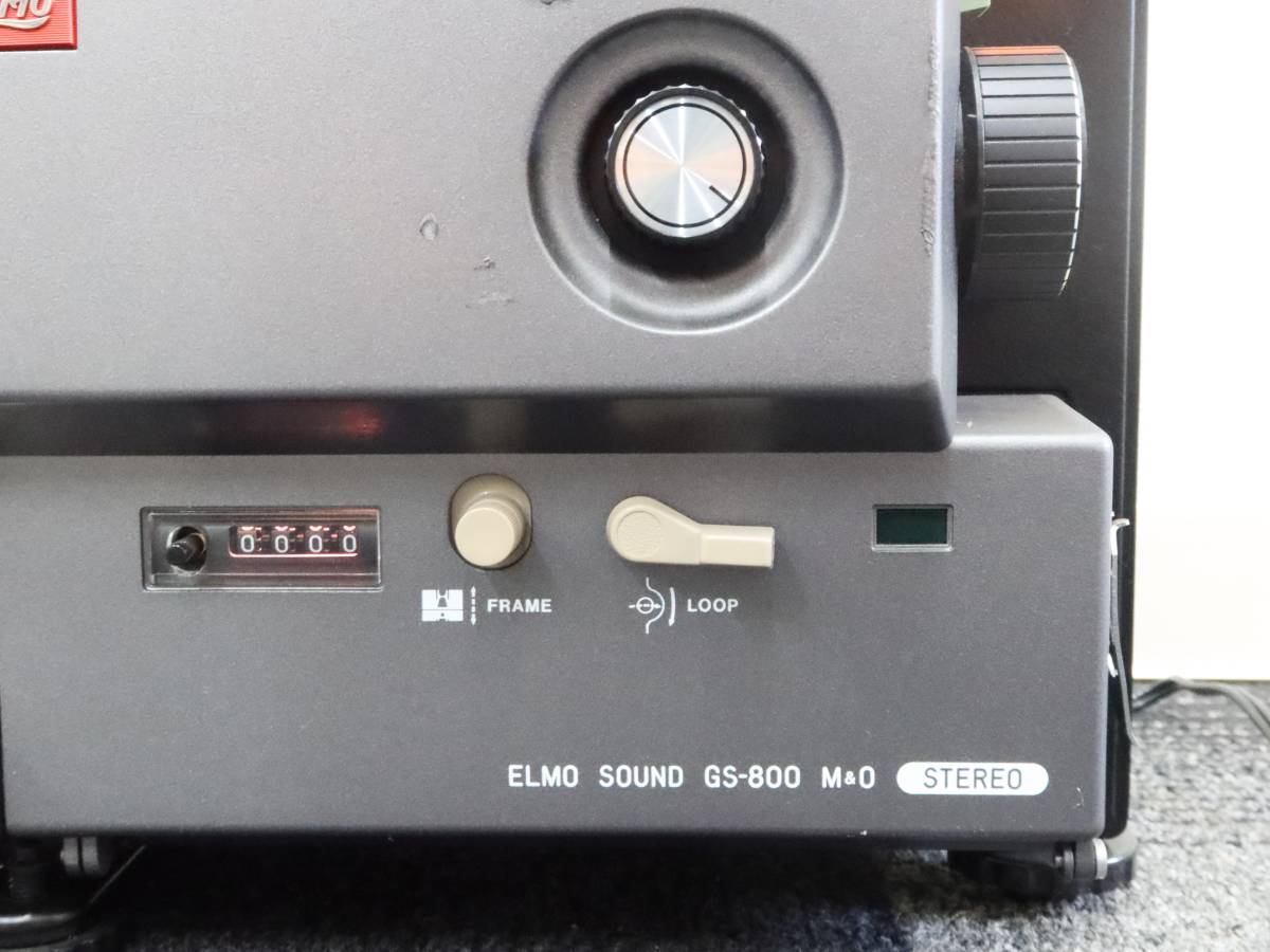 ELMO SOUND GS-800 M&O STEREO エルモ ステレオ 8mm 映写機
