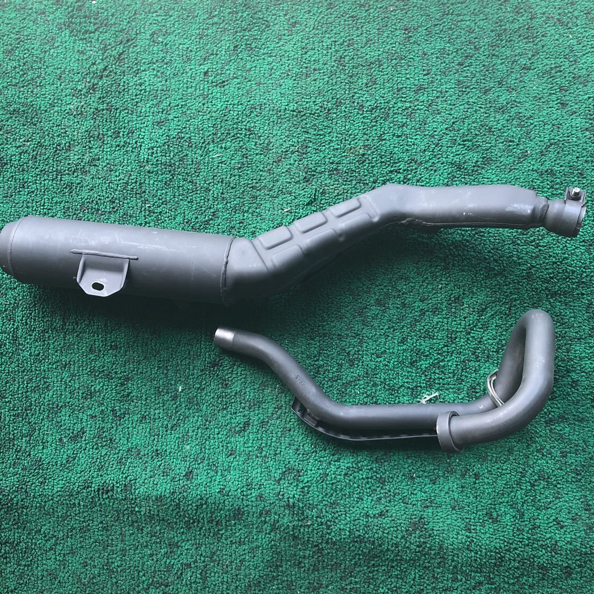 【当時物】TW200 純正 エキパイ 当時物】TW200 純正 エキパイ