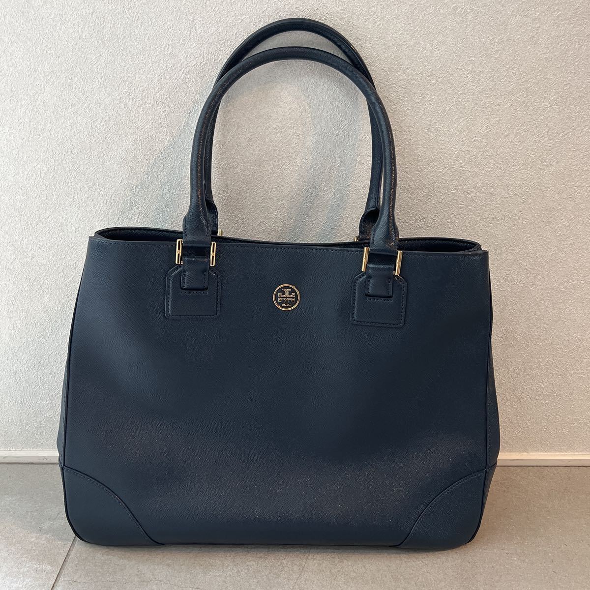トートバッグ レザー トリーバーチ BURCH TORY 1円 Burch ロゴ 中古 