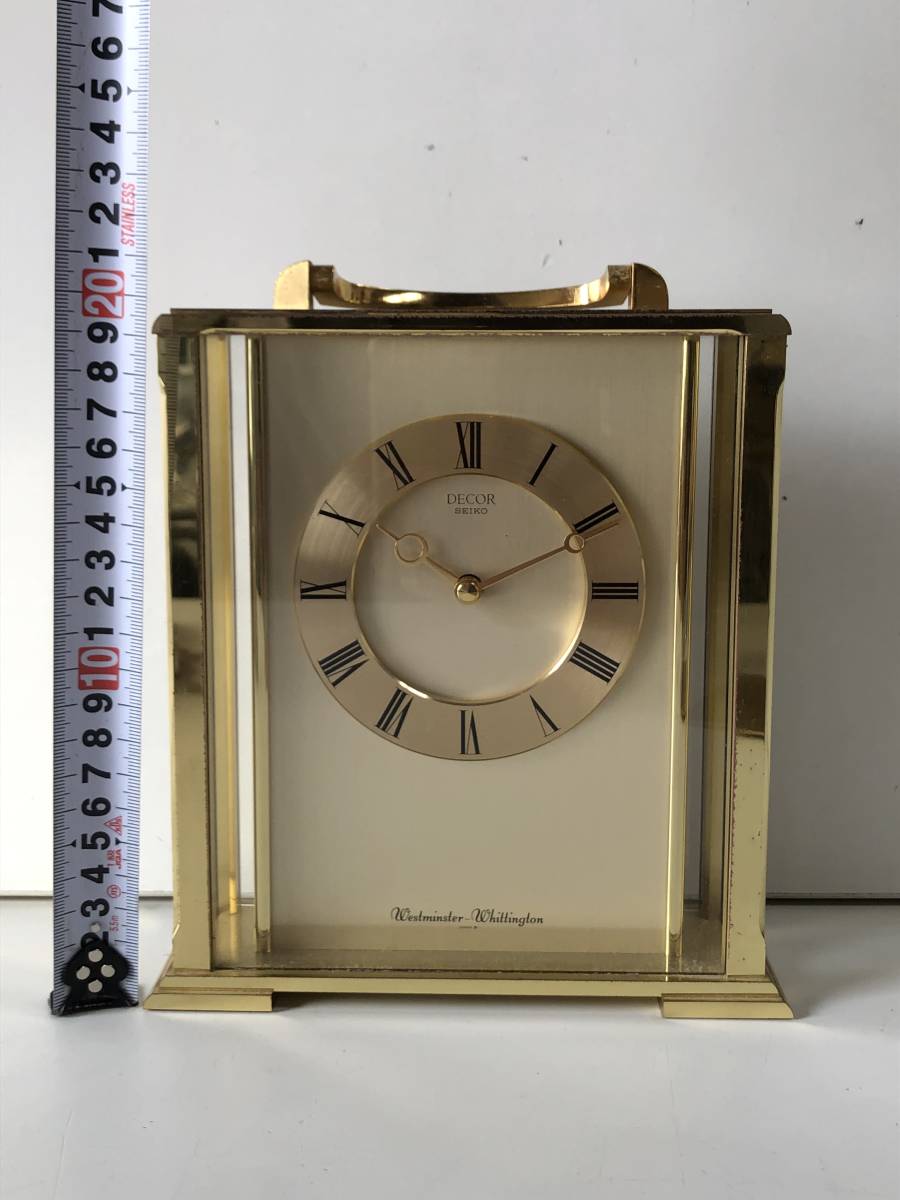 SEIKO DECOR 置時計 ウェストミンスター SEIKO DECOR 置時計 ウェストミンスター 2025年最新】SEIKO ウエスト