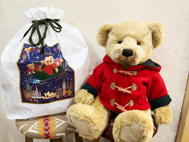 Harrods ハロッズ】イヤーズベア クリスマスベア2003年 タグ無し 2026