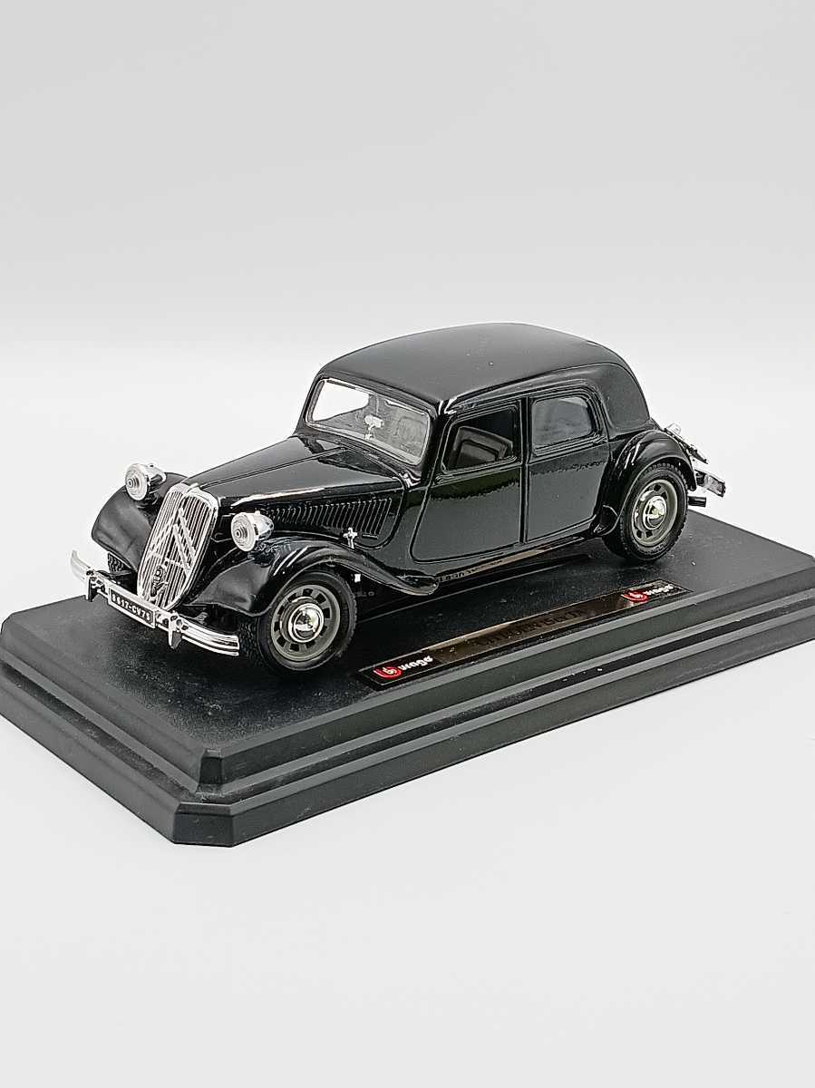 ブラーゴ製　シトロエン　15CV　TA　1938　ミニカー　レア　レトロ　昔　珍 1円スタート!!】1/24 CITROEN 15 CV TA(1938) シトロエン 模型