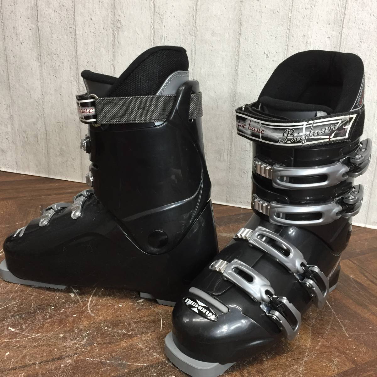 BIG HORN スキーブーツ ブラック 27/27.5/316 ビッグホーン 菊MZ