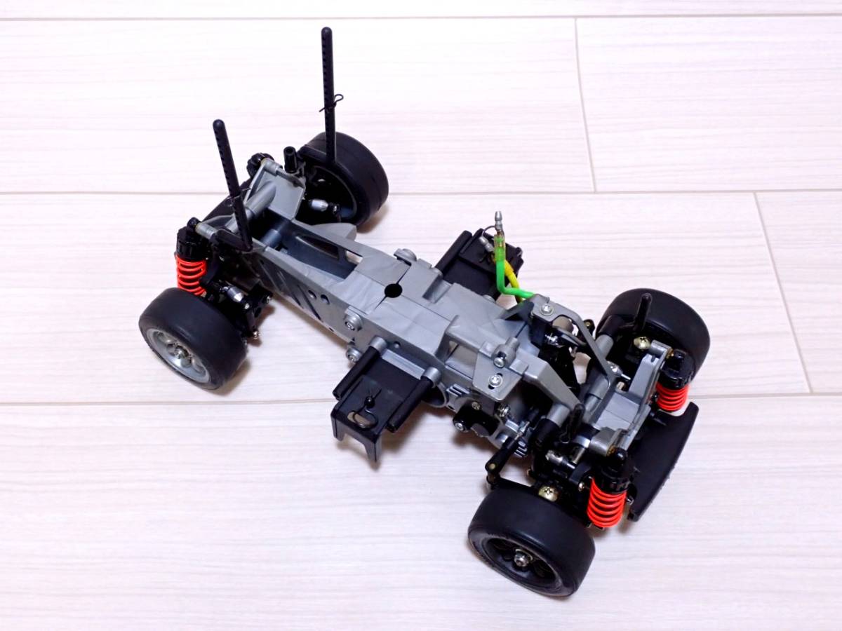 ひ*丸様 タミヤM03シャーシ中古品 タミヤ M03 シャーシ オプションパーツ付(田宮模型)｜売買された