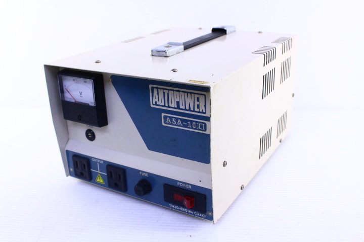 ○東京理工舎 ASA-10-2 交流安定化電源 AUTO POWER オートパワー 100V 