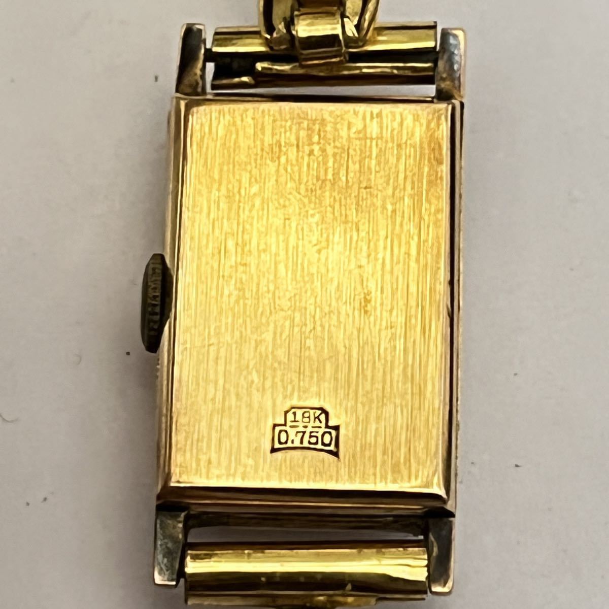 1円～ アンティーク スイス GENEVE 17石 18K/0.750 刻印 金無垢 手巻き レディース 腕時計 A1757_2