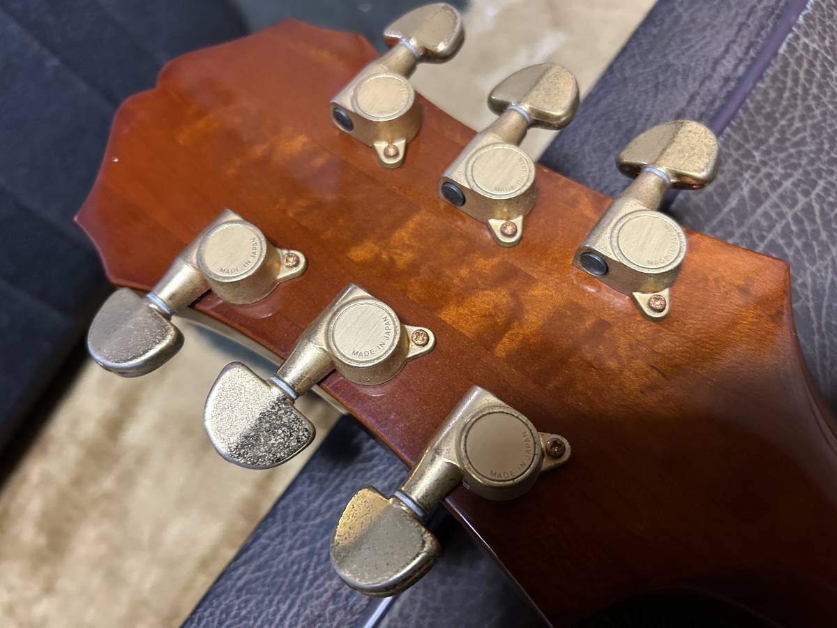 91年製 超お宝 寺田楽器 日本製 Epiphone Emperor W/1PU モデル 超  