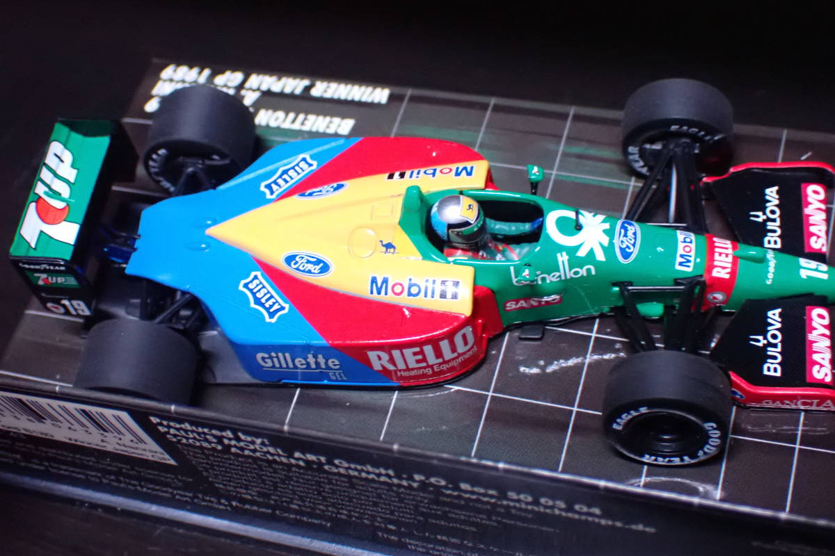 1円スタート MINICHAMPS Benetton Ford B189 Winner Japan GP 400