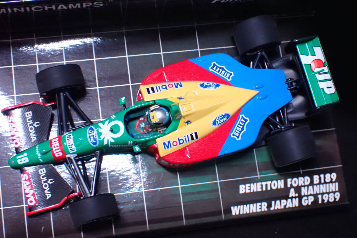 1円スタート MINICHAMPS Benetton Ford B189 Winner Japan GP 400