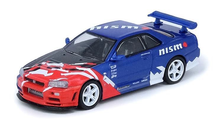 INNO64　IN64-R34RT-TAS　日産 スカイライン GT-R (R34) NISMO R-TUNE Concept 東京オートサロン 2000 ※1/64スケール