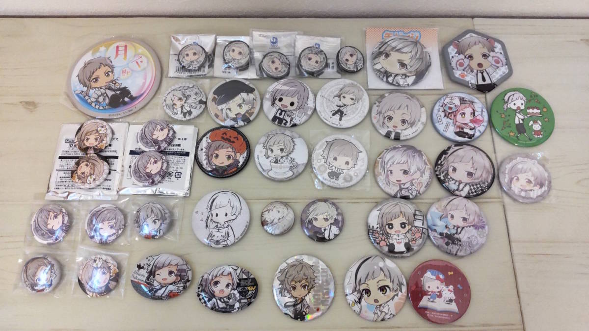 文スト 中島敦 缶バッジ アクリルキーホルダー アクキー ラバー 文スト 中島敦 缶バッジ アクリルキーホルダー アクキー ラバー