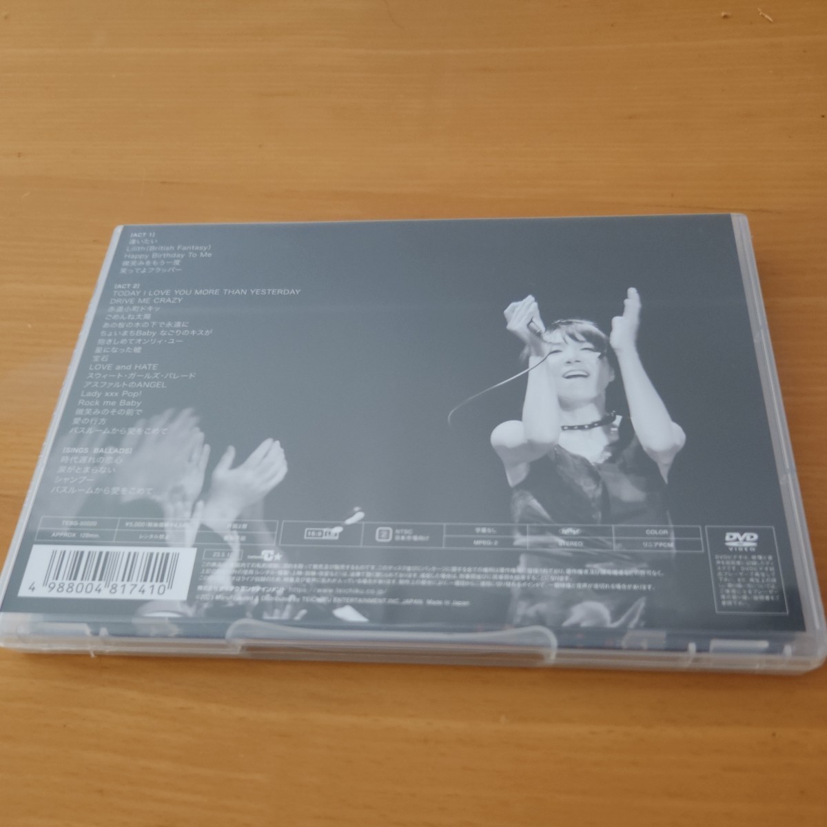 定価以下【未開封新品】山下久美子☆DVD☆KUMIKO YAMASHITA☆LIVE“ACT