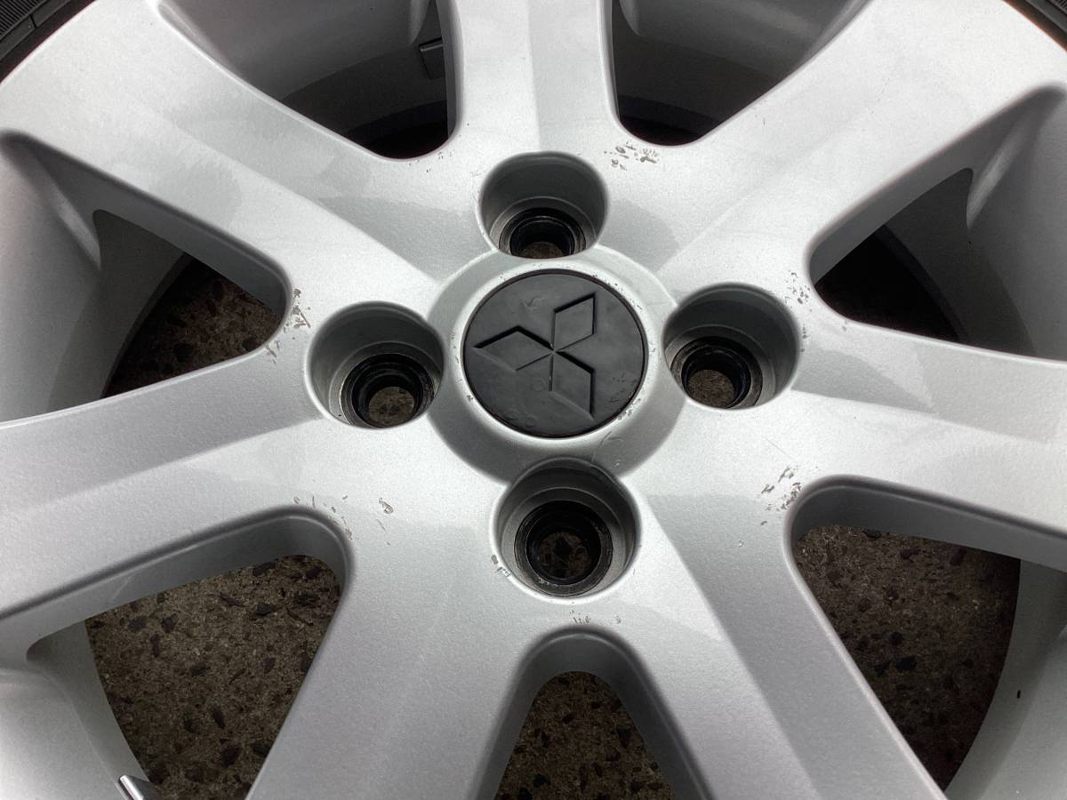 M6212 三菱 i アイ純正 15インチ＆145/65R15 175/55R15 夏タイヤ 4本