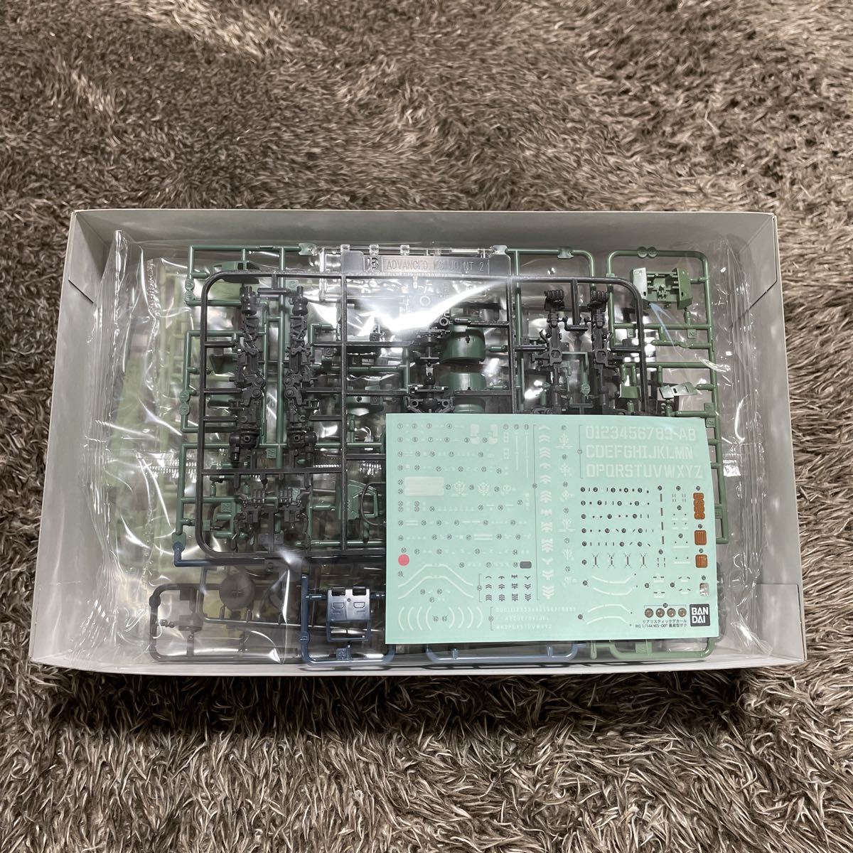 【新品未組立 】RG MS-06F ZAKUII BANDAI ザク _7