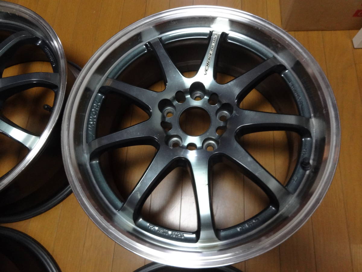 WORK EMOTION エモーション XD9 18インチ 4本セット 7.5J +48 PCD114.3 