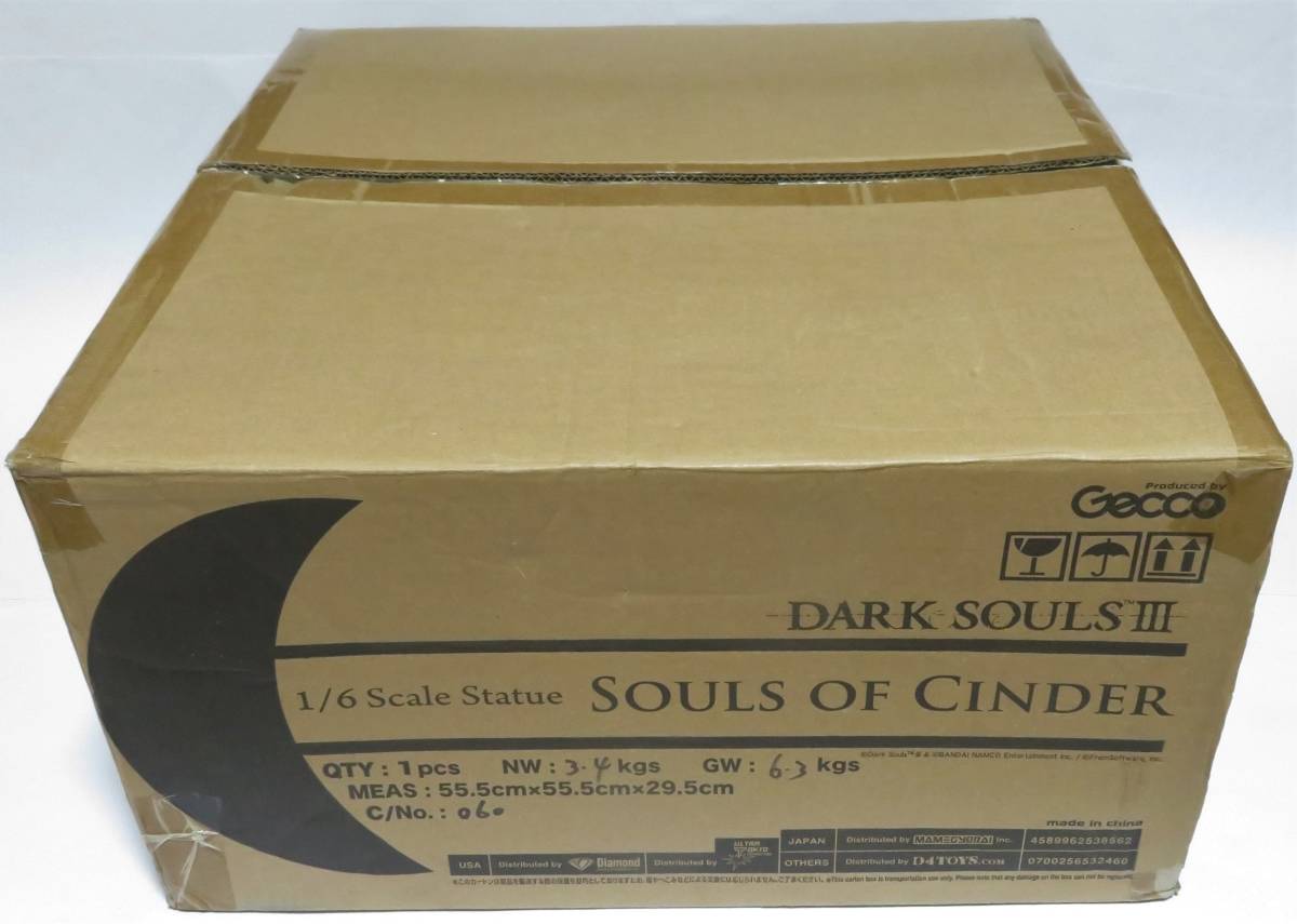 初回特典[残り火]付き Gecco DARK SOULS III 王たちの化身 1/6スケール 