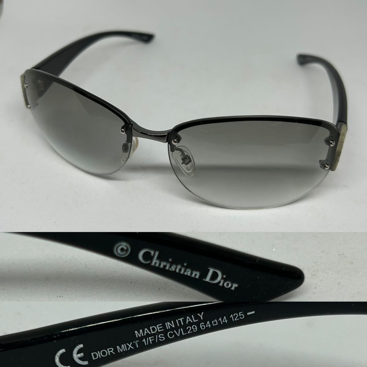 Christian Dior サングラス DIOR MIXT 1/F/S CVL29 6414 125 ケース付 