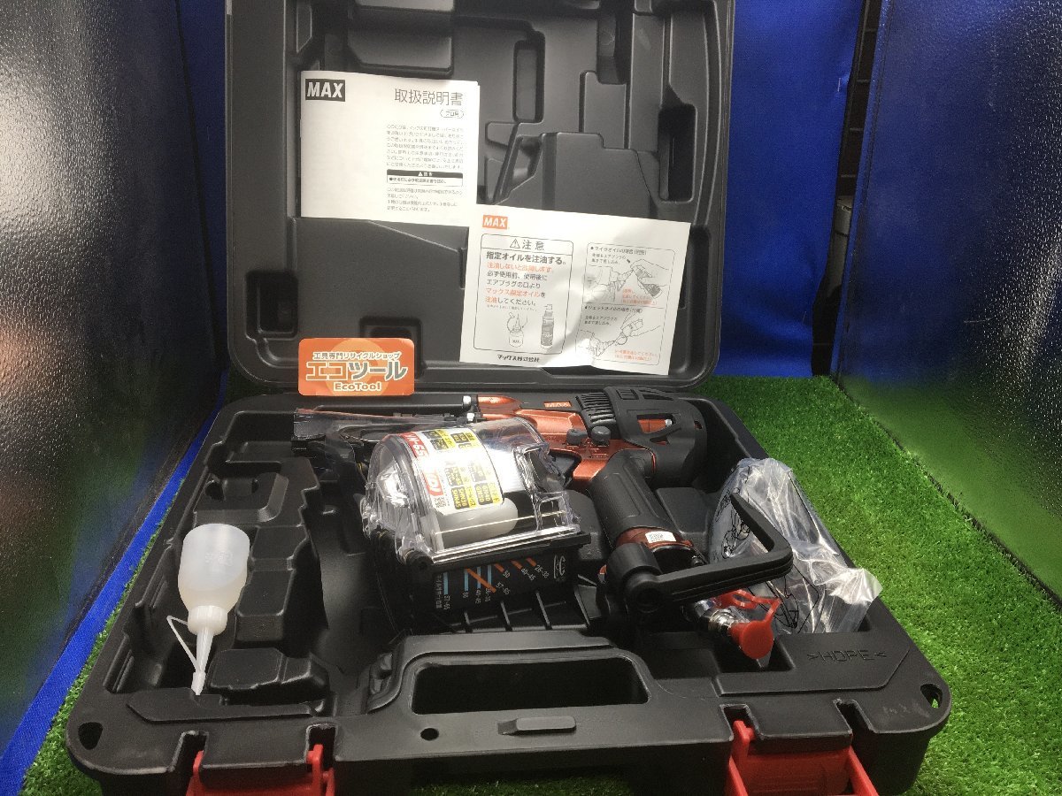 【領収書発行可】☆MAX/マックス 高圧釘打機 HN-65N3D-R スーパーネイラ マイスターレッド [ITS5Y1FPM6NZ]